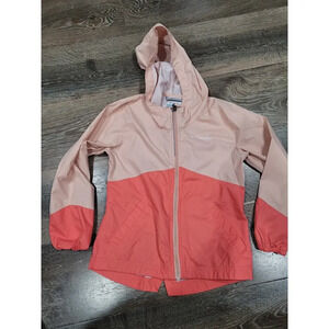 Columbia Girls Pink Jacket size small windbreaker‎ #r